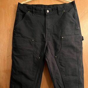 Carhartt Loose Fit Firm Duck Double Knee Cargo Work Utility Pant  … size 33x30